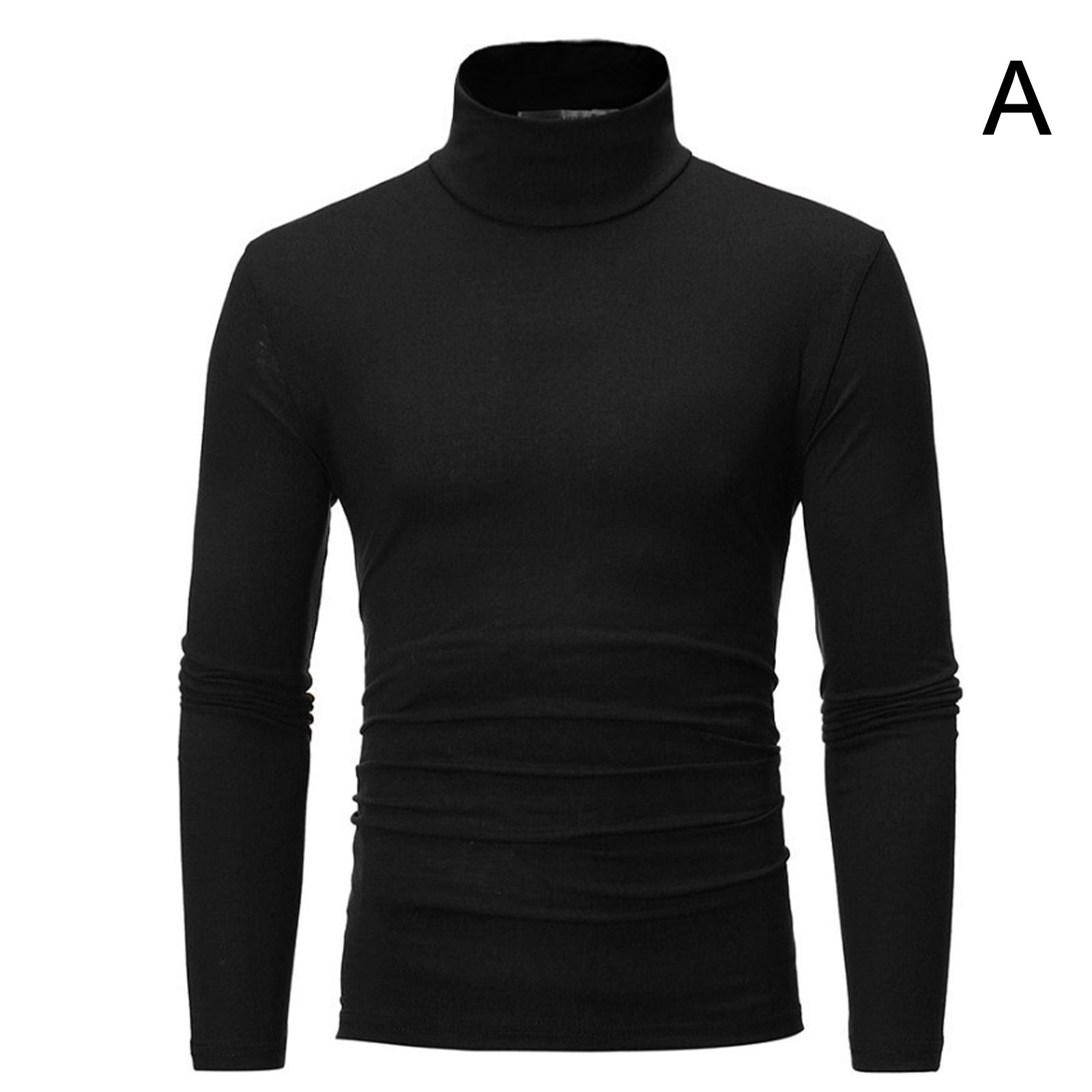 2022 Fashion Men Sweater Solid Color Long Sleeve Turtleneck Sweater in Men’s Pullovers Knitted Sweater Men Jersey alx