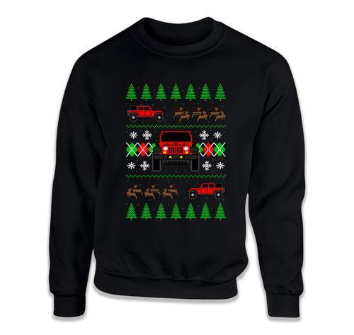 4 Door Jeep Ugly Christmas Sweater – FAT-611