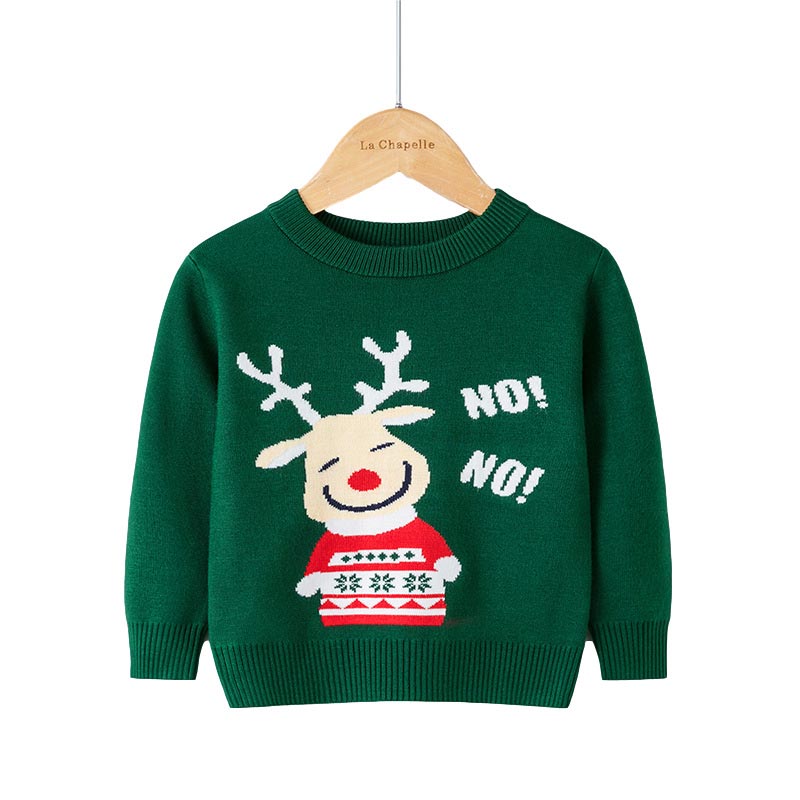 Christmas Clothes Baby Boys Girls Sweater Child Pullover Sweater Kids Autumn Winter Bottoming Clothing Children Knit Clothes alx