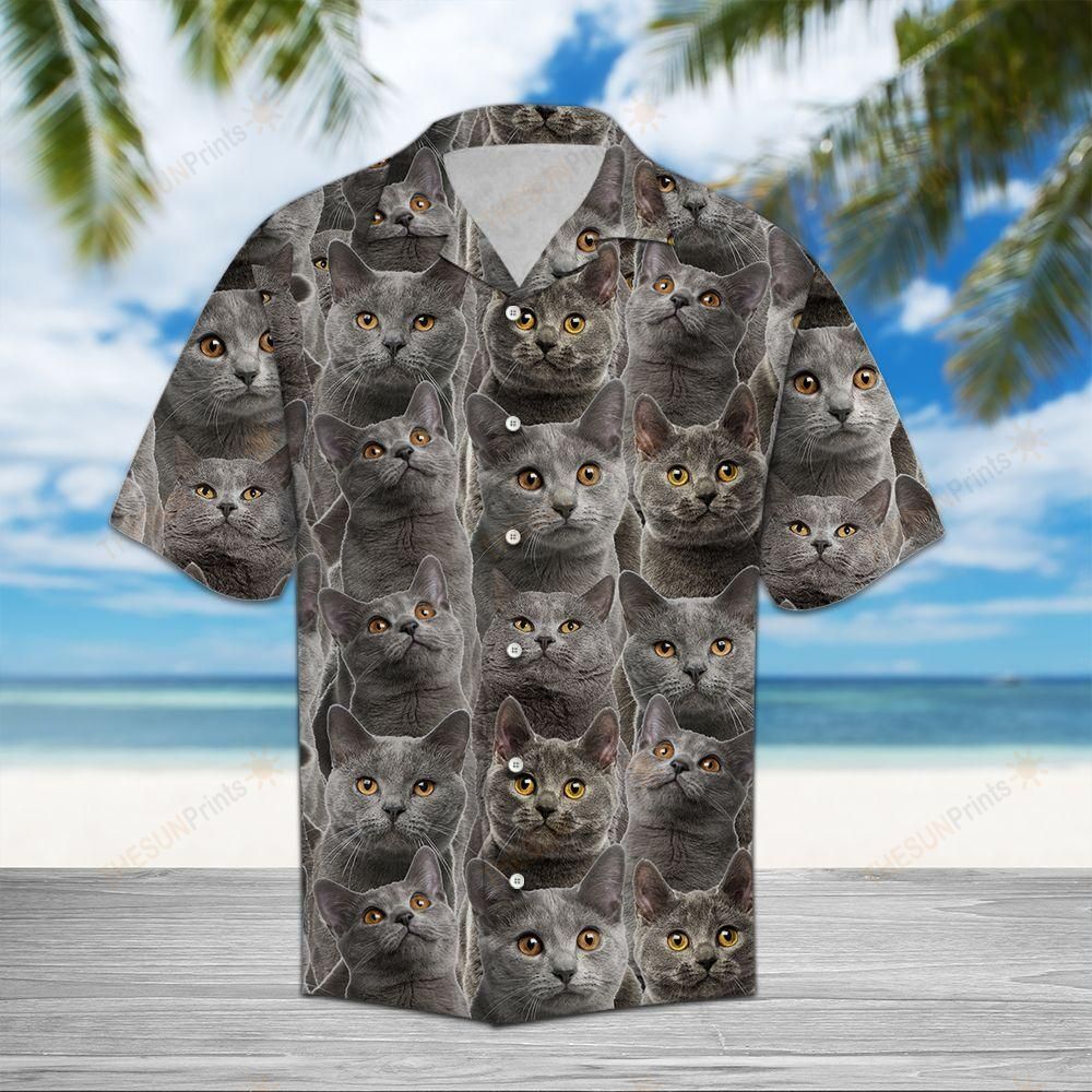 Chartreux Awesome Hawaiian Shirt Ha17773