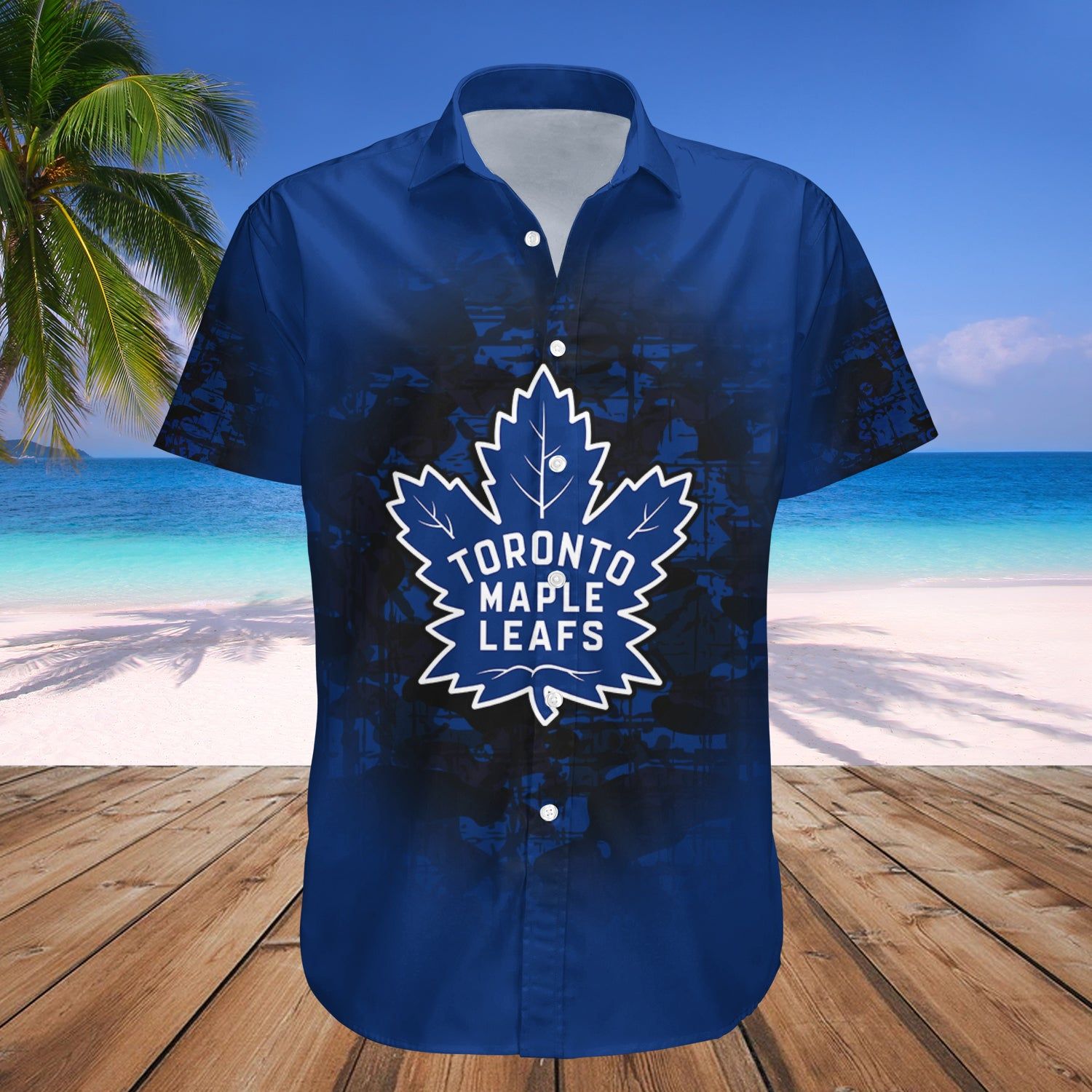 Toronto Maple Leafs Hawaii Shirt Camouflage Vintage – Nhl