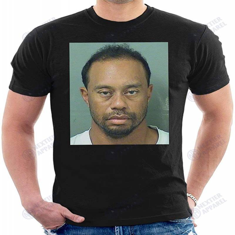 Tiger Woods Dui Mug Shot Men’s T-shirt