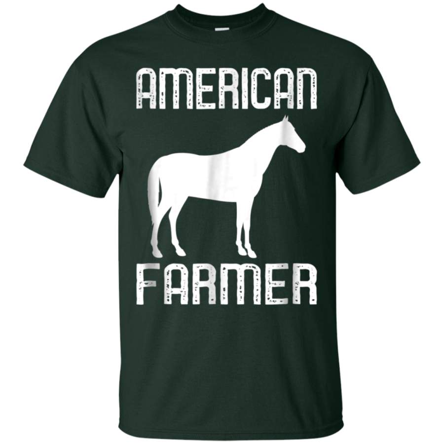 AGR American Horse Farmer T-Shirt for Men, Women, and Youth