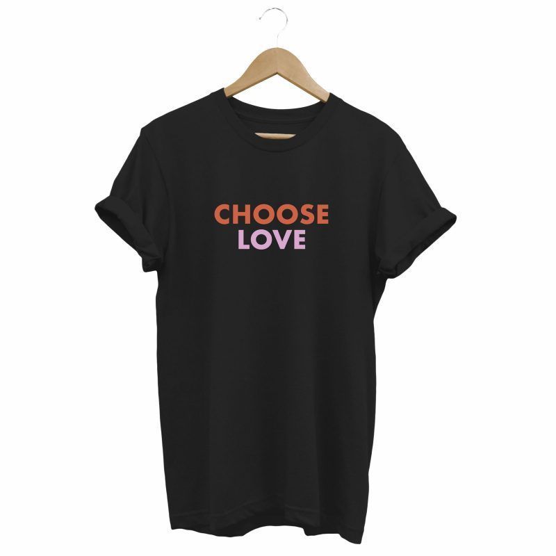 Choose Love Black Shirt