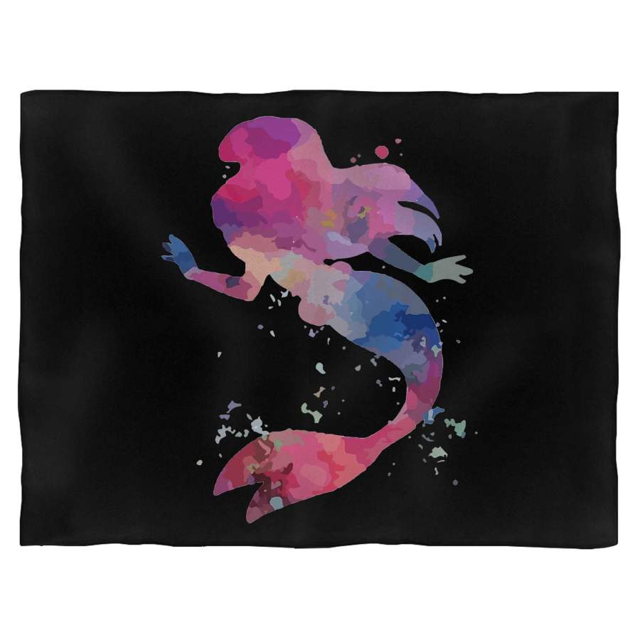 Disney World Princess Ariel Mermaid Blanket