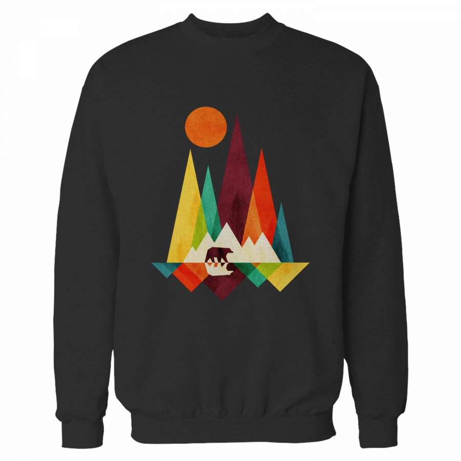 Bear Geometric Sweatshirt