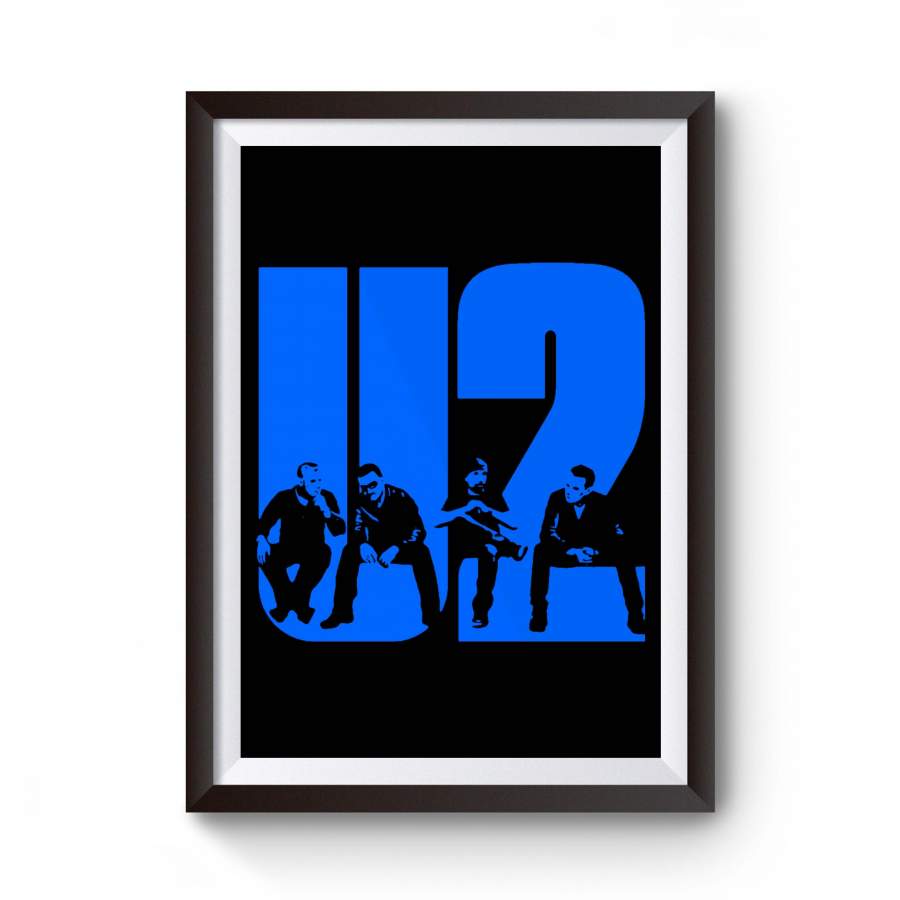 U2 The Joshua Tree Tour Bono The Edge Adam Clayton Larry Mullen Jr Ivan Mc Cormick Peter Martin Dik Evans Poster