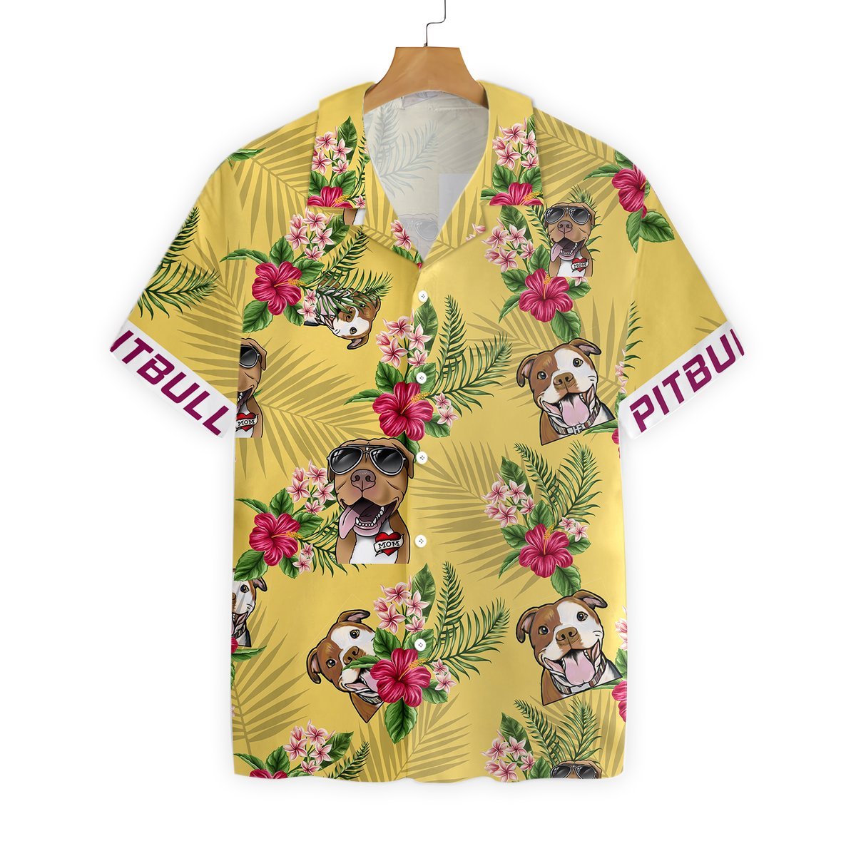 Pitbull All Over Printed Hawaiian Shirt Ha27430