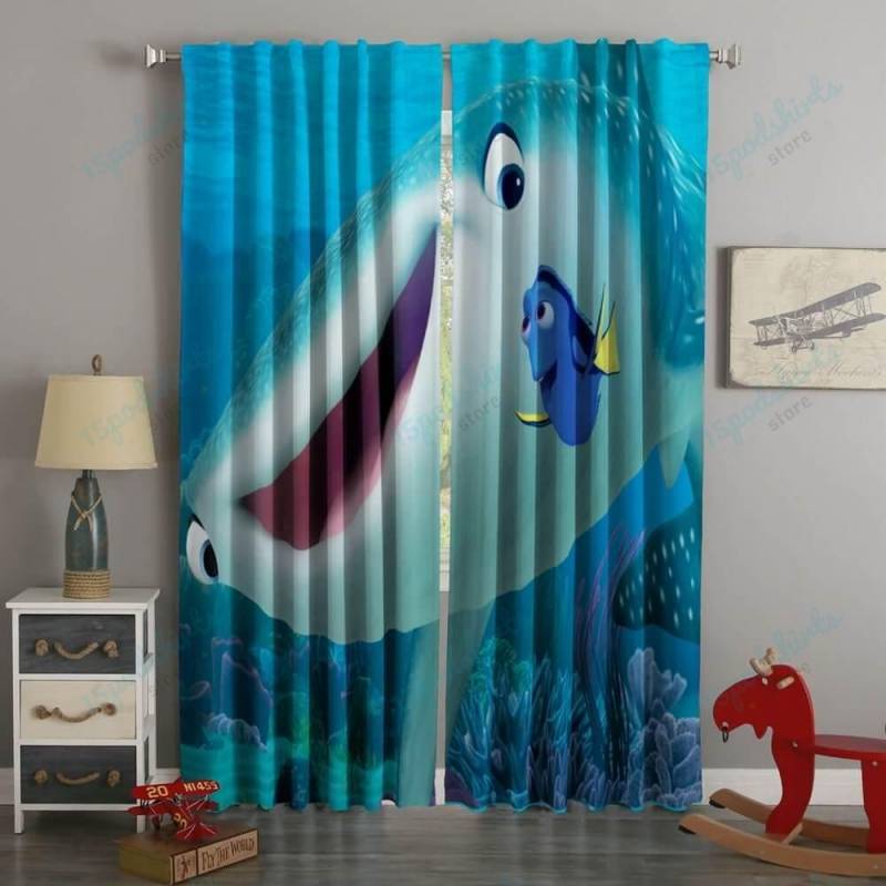 3D Printed Finding Dory Style Custom Living Room Curtains