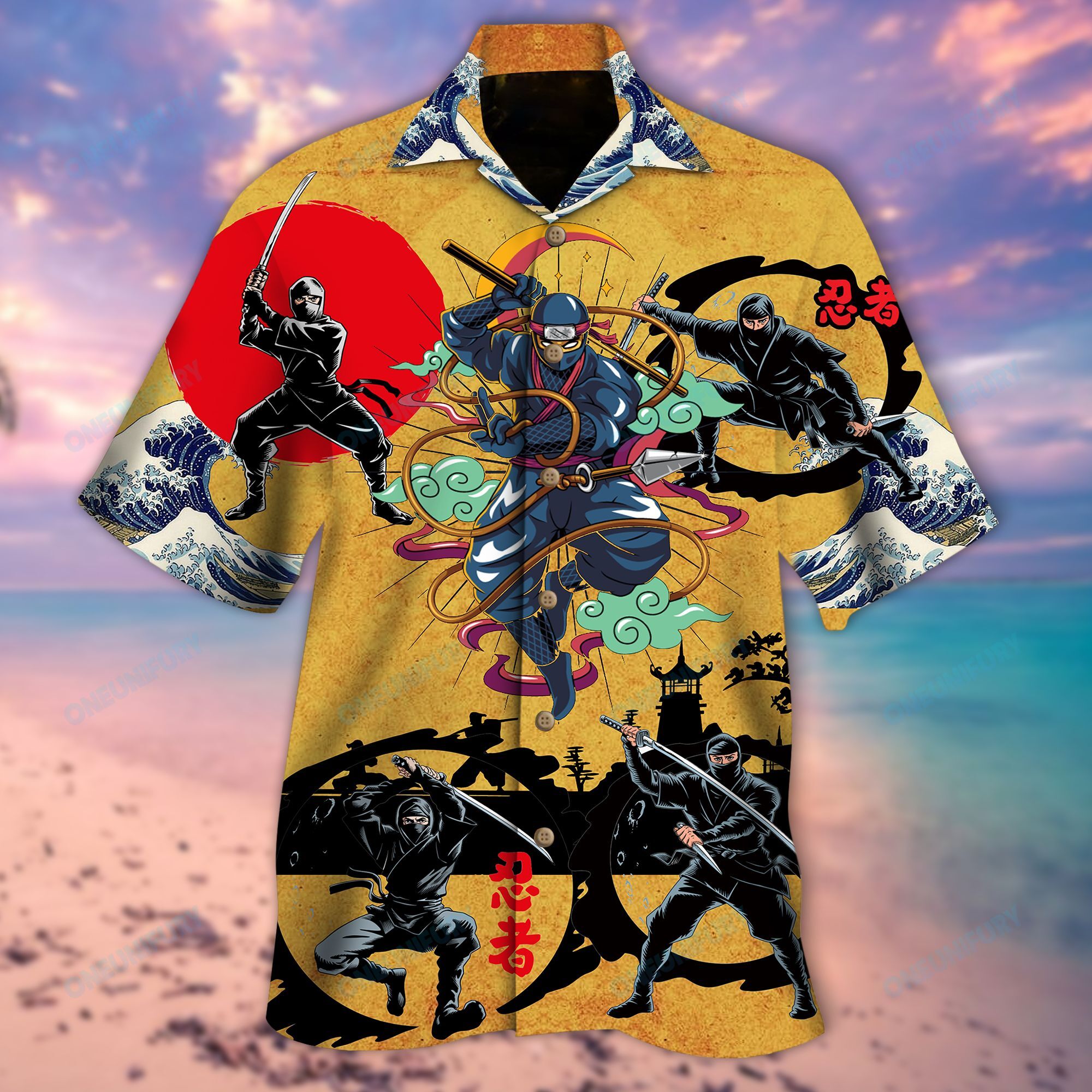 The Way Of Ninja Unisex Hawaii Shirt Re Ha63795