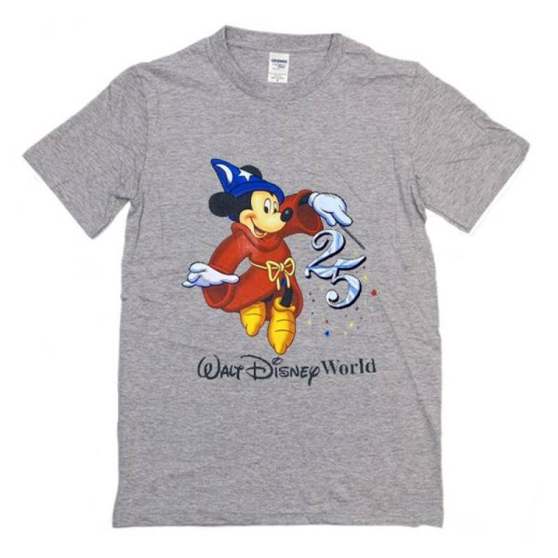 mickey mouse and friends walt disney world 25th anniversary long sleeve top for women