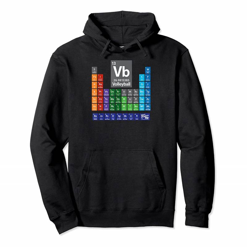 The Periodic Table of Volleyball Standard Pullover Hoodie, T-Shirt, Sweatshirt