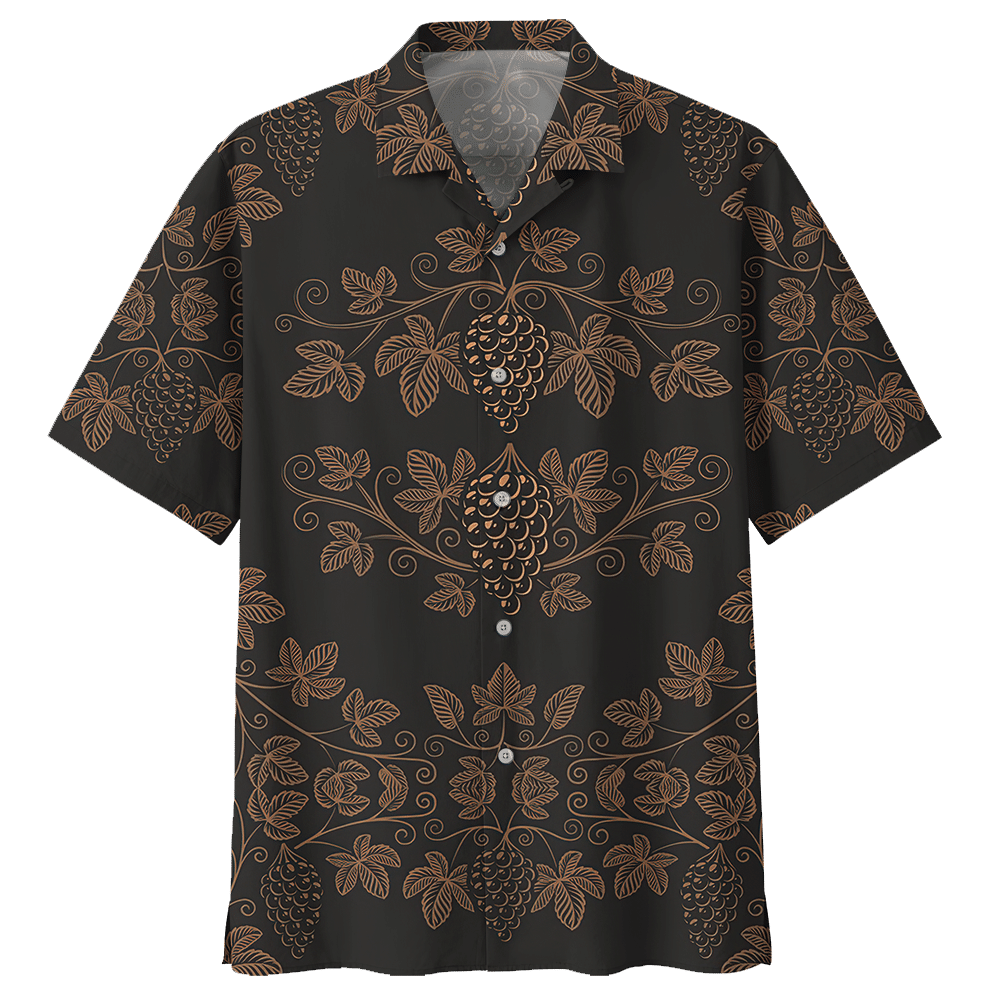 Wine Hawaiian Shirt 474151