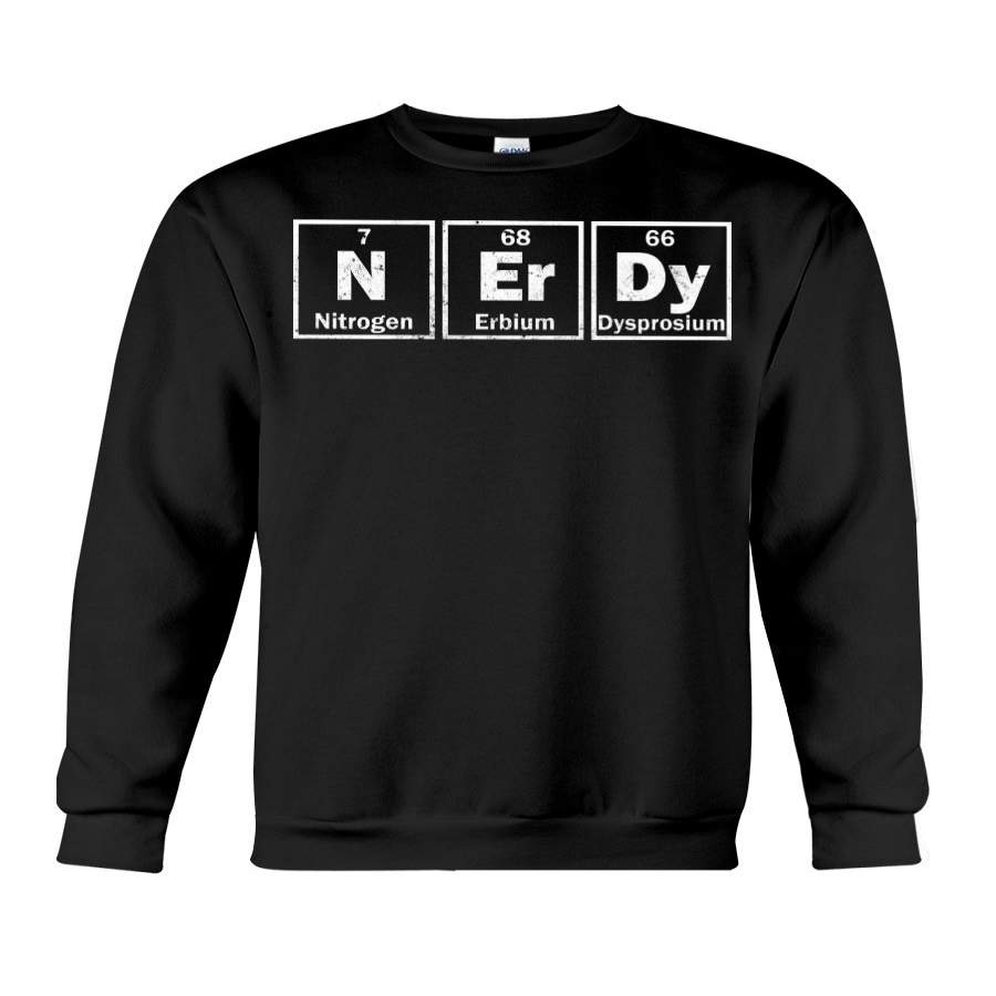 Chemical Elements For Science Teacher Custom Design Sweatshirt