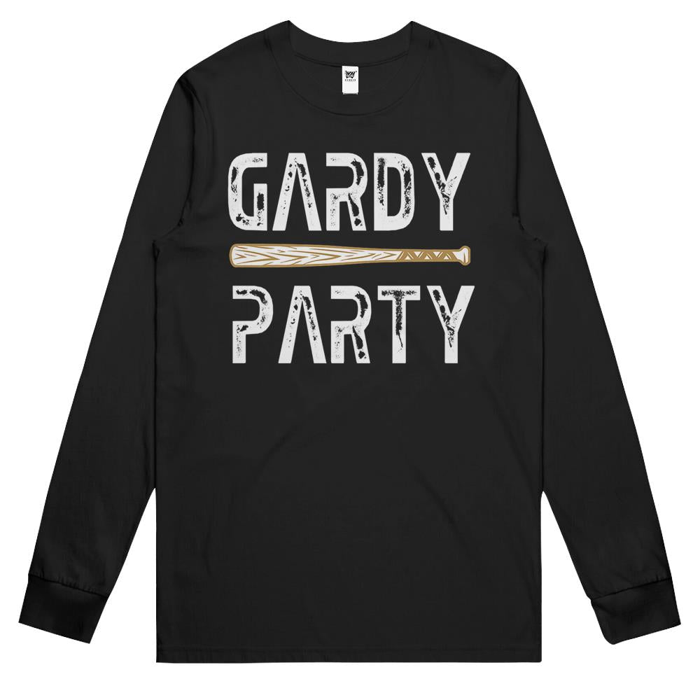 American Baseball Gardy Party Funny Vintage Baseball Gift Long Sleeve T Shirts