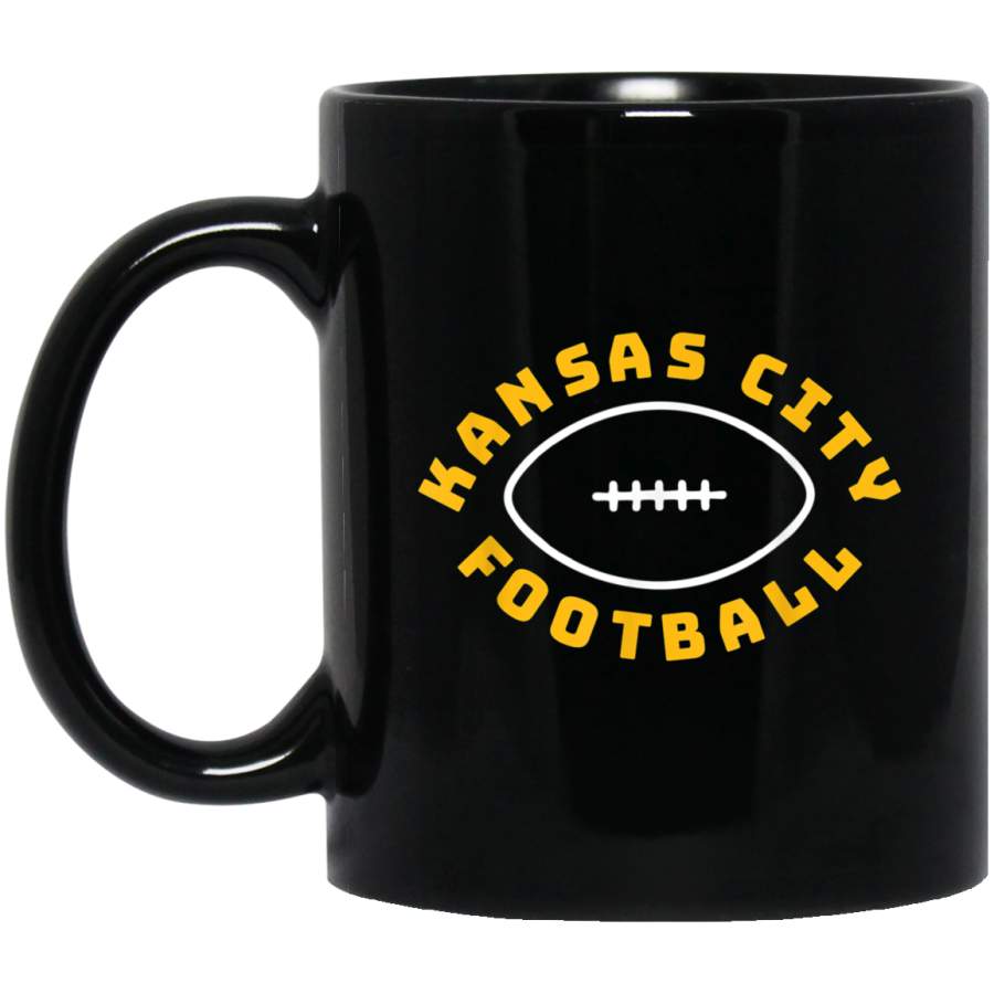 Kansas City Football Apparel Minimalist Classic Design Mug