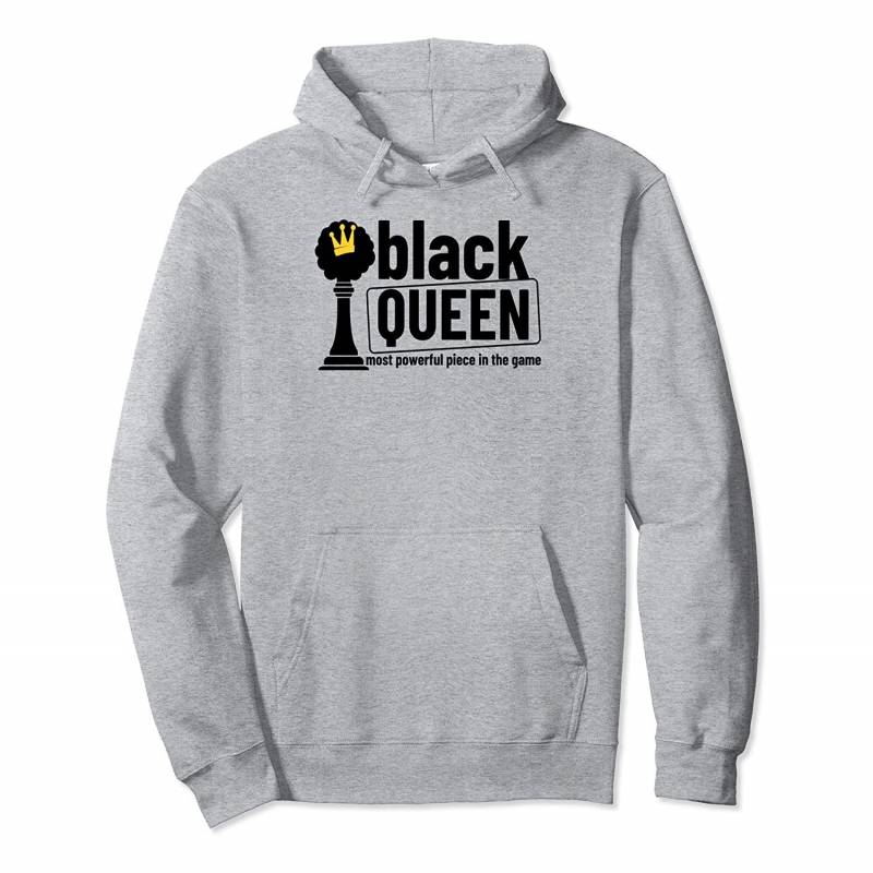 Black Queen Most Powerful Piece In The Game Proud Queen Pullover Hoodie, T Shirt, Sweatshirt