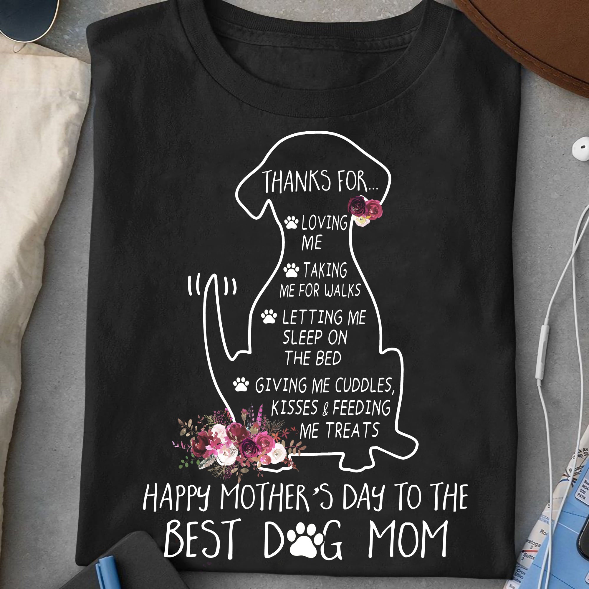 Coolspod – Happy Mother’s Day Dog Mom T-shirt