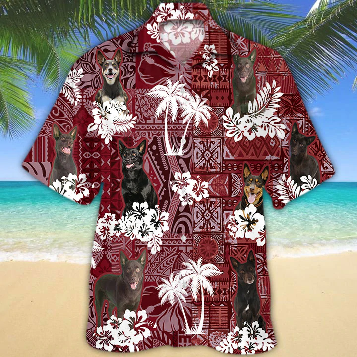 Australian Kelpie Hawaii Aloha Shirt For Summer Ha6758