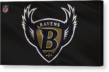 5 Baltimore Ravens Uniform Joe Hamilton Canvas Print