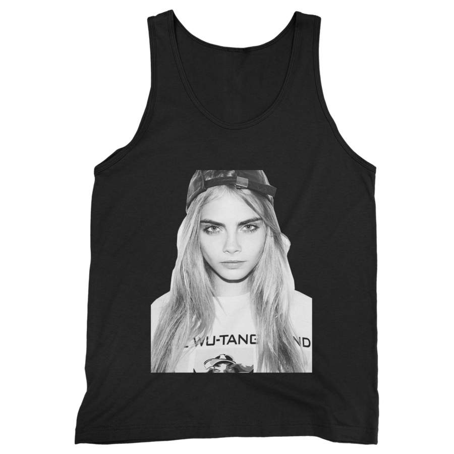 Cara Delevingne Fashion Model Man’s Tank Top