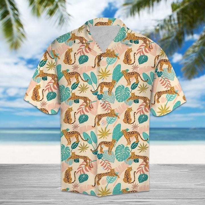 Amazing Leopard Hawaiian Shirt  Unisex  Adult  Hw7491