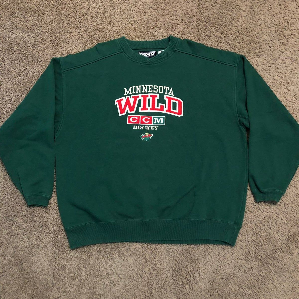 Vintage Minnesota Wild Ccm Shirt