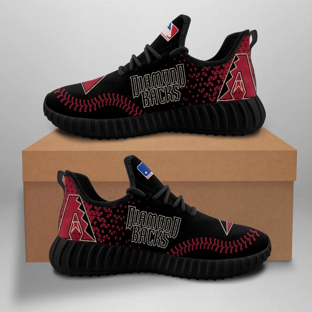 Arizona Diamondbacks Unisex Sneakers New Sneakers Custom Shoes Baseball Yeezy Boost