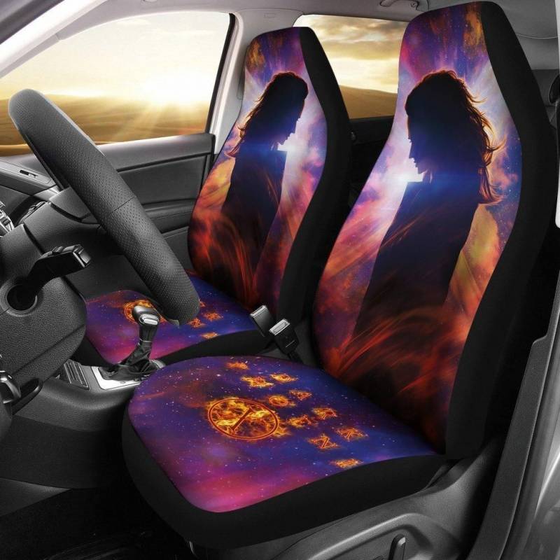 X-Men Dark Phoenix Jean Grey Car Seat Covers Set of 2 MN