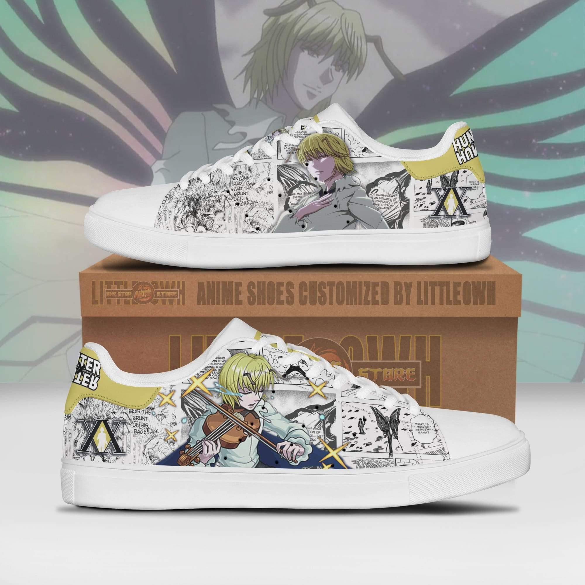 Shaiapouf Sneakers Custom Hunter X Hunter Anime Mixed Manga Skate Shoes