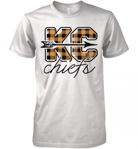 The Kansas City Chiefs Plaid 2021 Premium Men’S T-Shirt