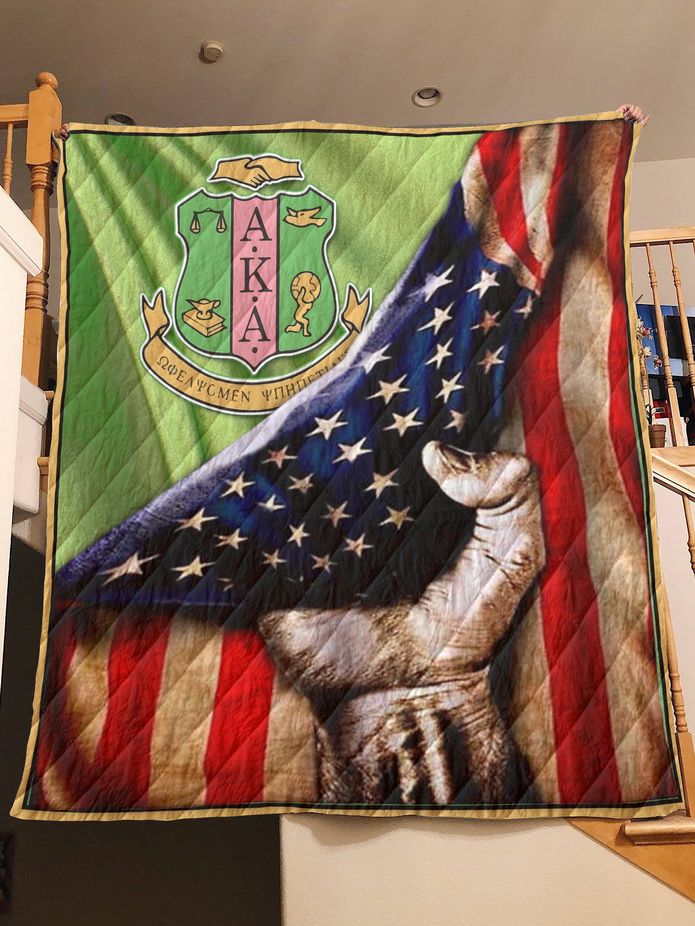 Alpha Kappa Alpha Quilt