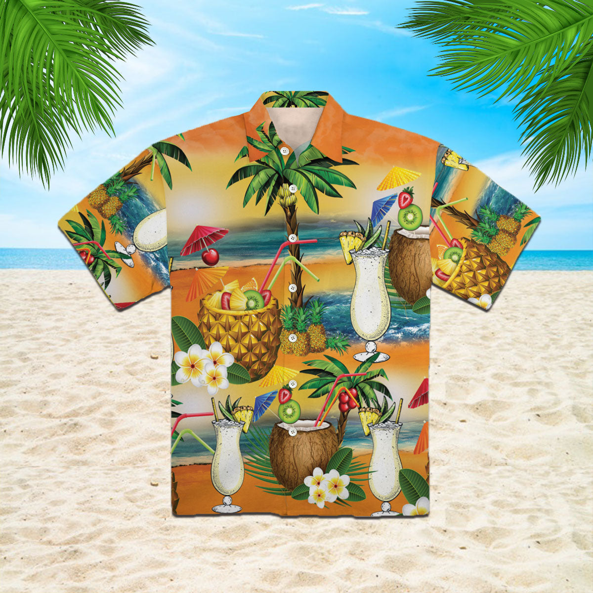 Oragontee Paradise Pina Colada Hawaii Shirt For Men Women Adult Ha77259