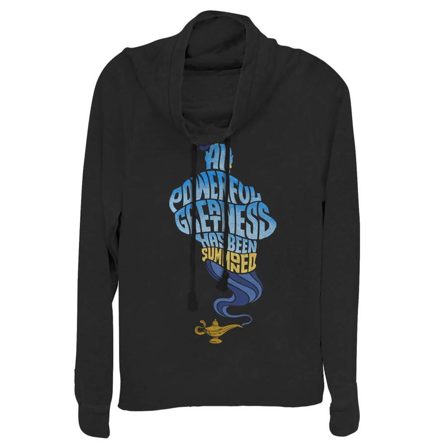 Aladdin Junior’s Genie Greatness Summoned Cowl Neck Sweatshirt