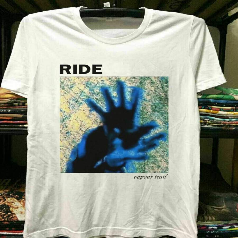 Vintage Ride Vapour Trail T-Shirt 1991 Shoegaze RARE MBV,Nirvana Gildan