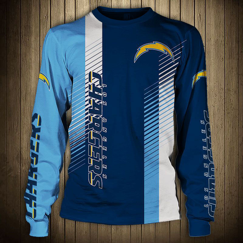 Women’S Los Angeles Chargers Sweatshirt Stripe