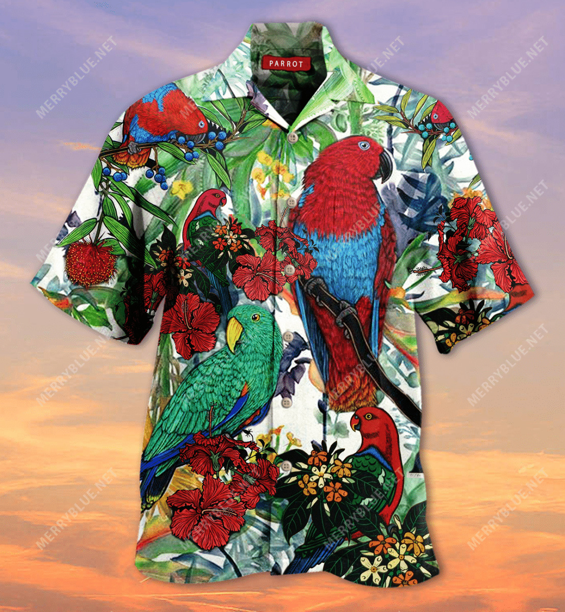 Pacific Legend Parrots Hawaiian Shirt – Jamestees Store