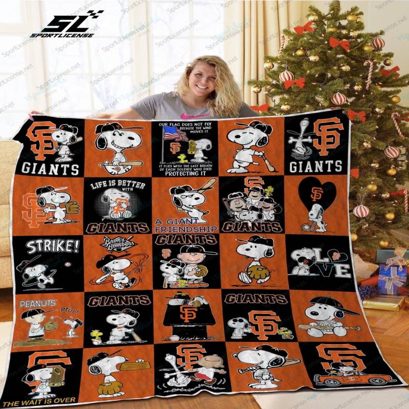 H San Francisco Giants DN Quilt Blanket Ver SP