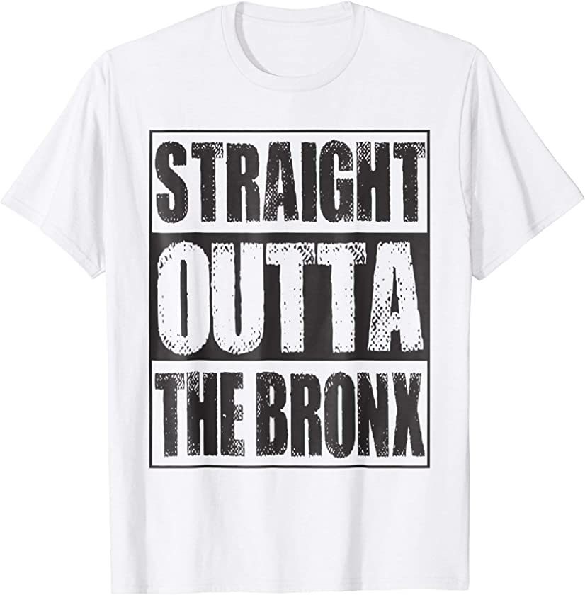 Vintage Straight Outta The Bronx New York Gift T-Shirt