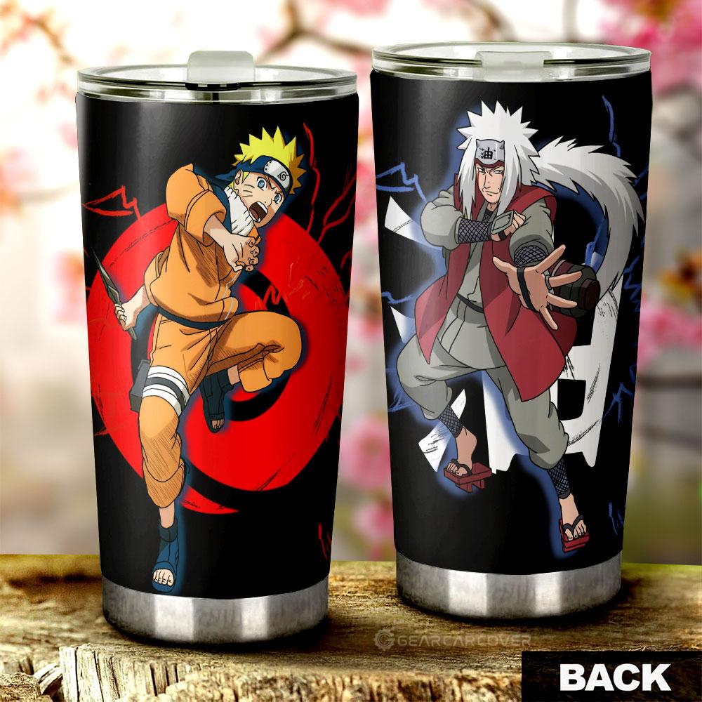 Naruto And Jiraiya Tumbler Cup Custom Gifts For Naruto Anime Fans