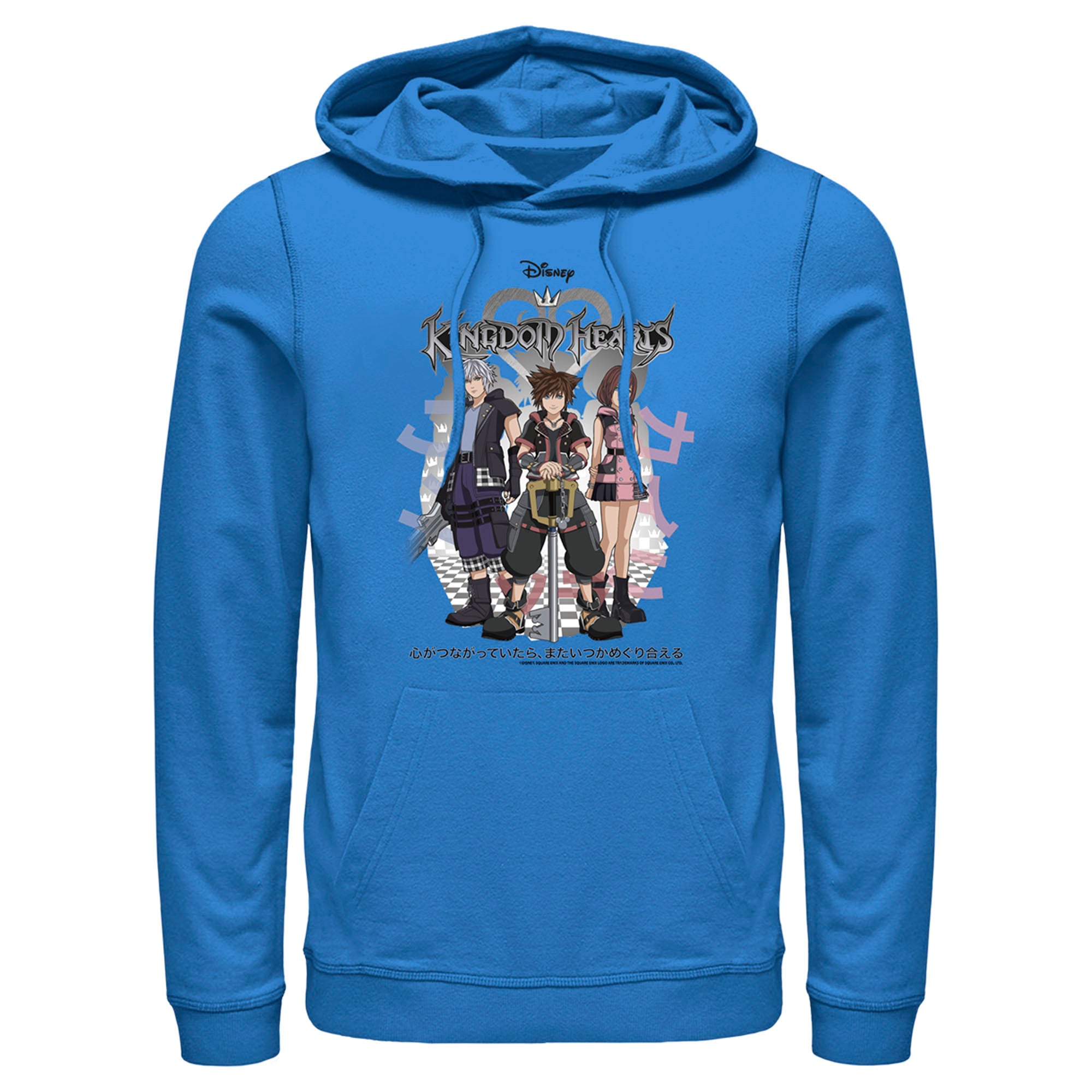 Men’S Kingdom Hearts 3 Hero Group Shot Pull Over Hoodie