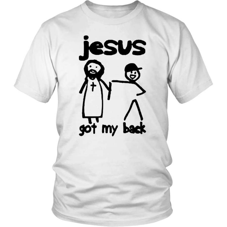 Jesus got my back christian Jesus t-shirt