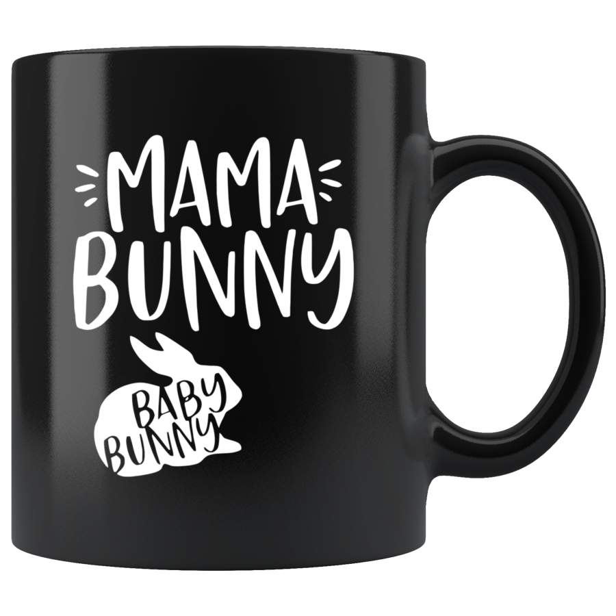 Mama Bunny Baby Bunny Funny Mug Cup Coffee