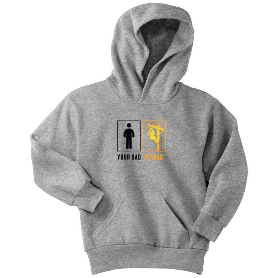 Your Dad My Dad Line Man W – Youth Hoodie