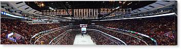 Chicago Blackhawks United Center Panorama 03 Thomas Woolworth Canvas Print