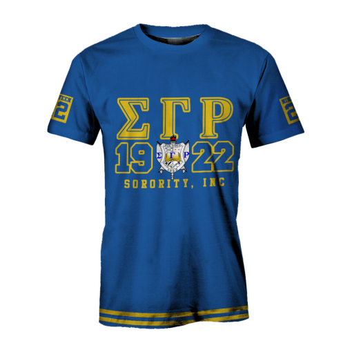 Sigma Gamma Rho Poodle 1922 Soror Inc Emblem All Over Print