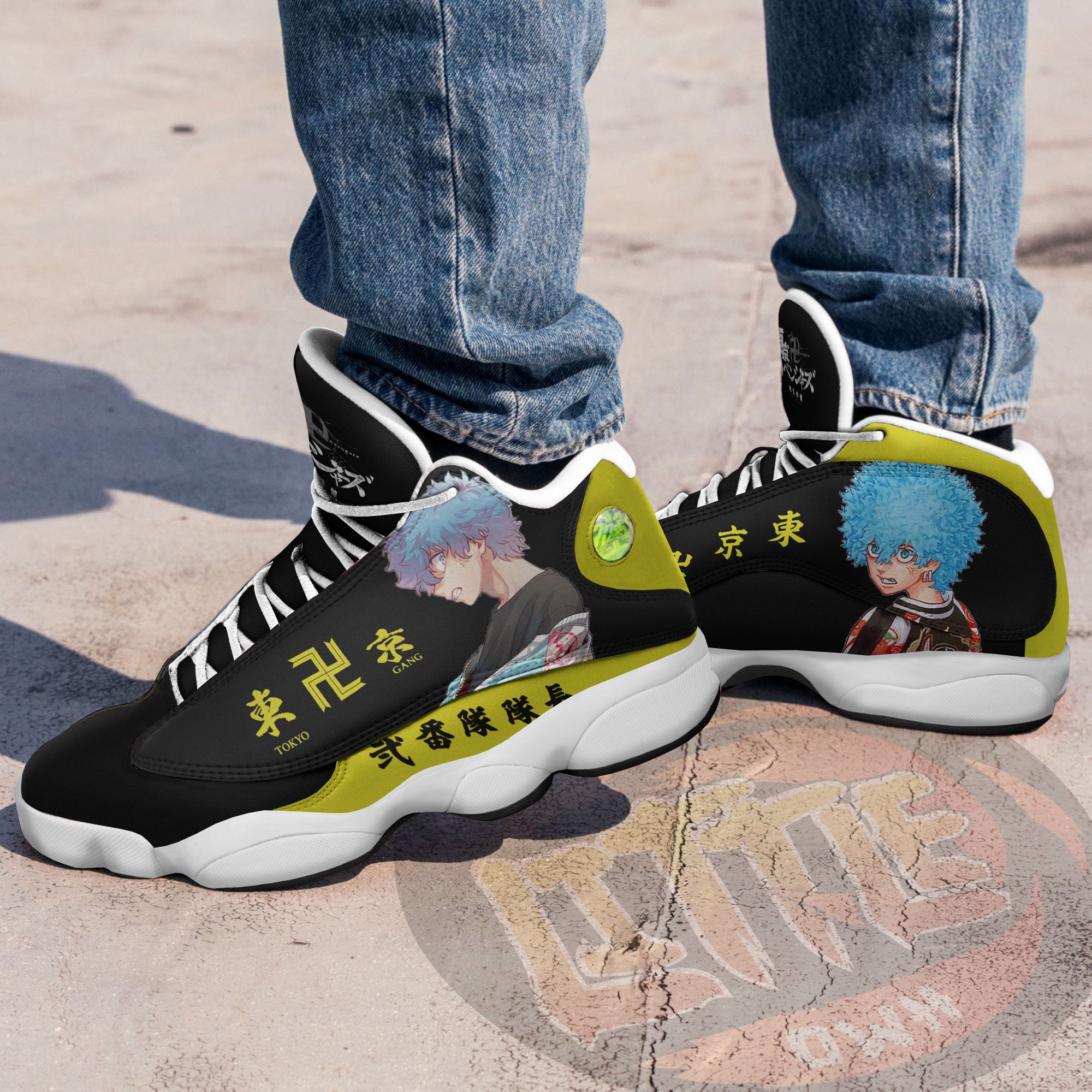 Souya Kawata Shoes Custom Tokyo Revengers Anime Jd13 Sneakers