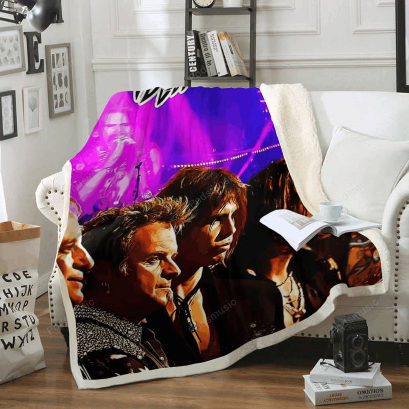 Aerosmith  – Music Art For Fans Sherpa Fleece Blanket