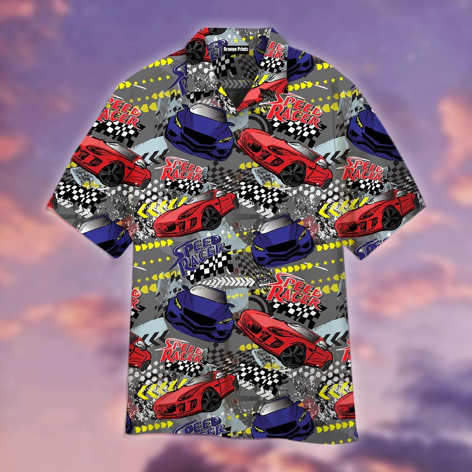 Racing Car Speed Racer Hawaii Shirt For Men Women Ha58955