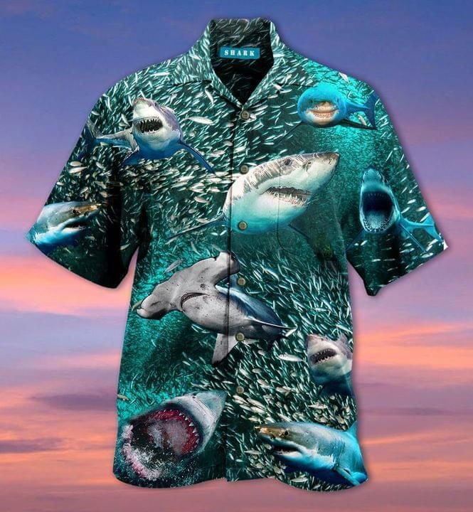 In A World Full Of Be Shark Hawaii Shirt Ha71157